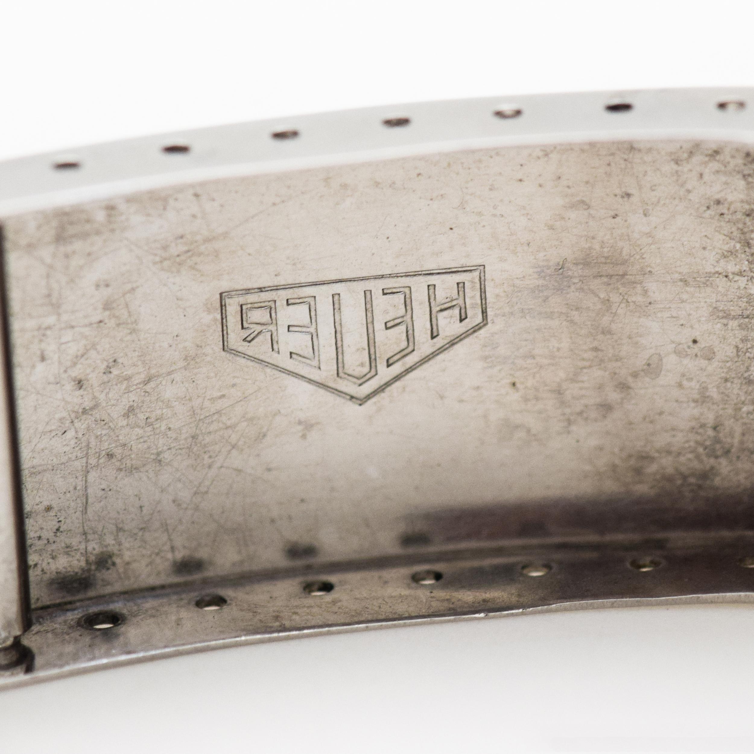 Vintage Heuer Carrera Stainless Steel Watch, 1969 3