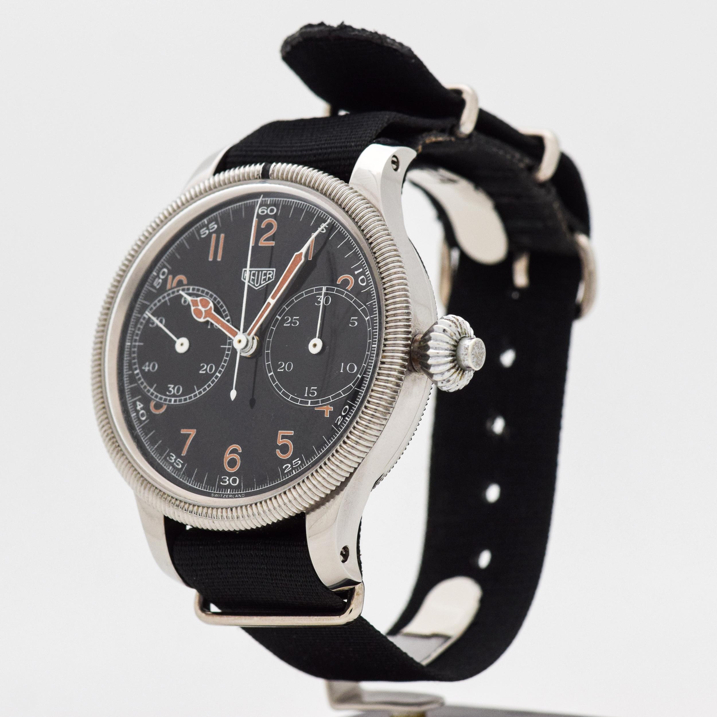 heuer watch vintage 1950