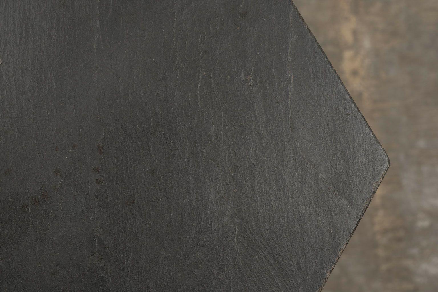 Vintage Hexagonal Shape Slate Table 2