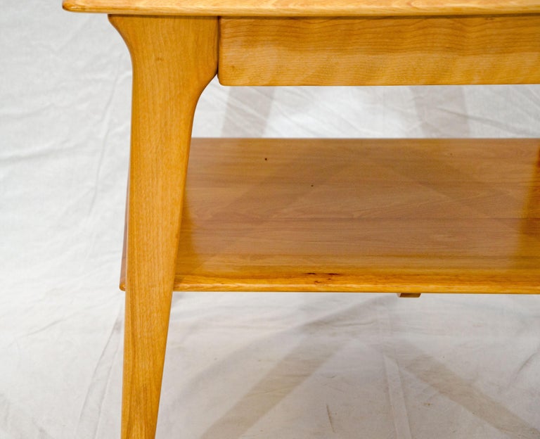 Vintage Heywood Wakefield Occasional / End Table with Drawer, M 1538 G