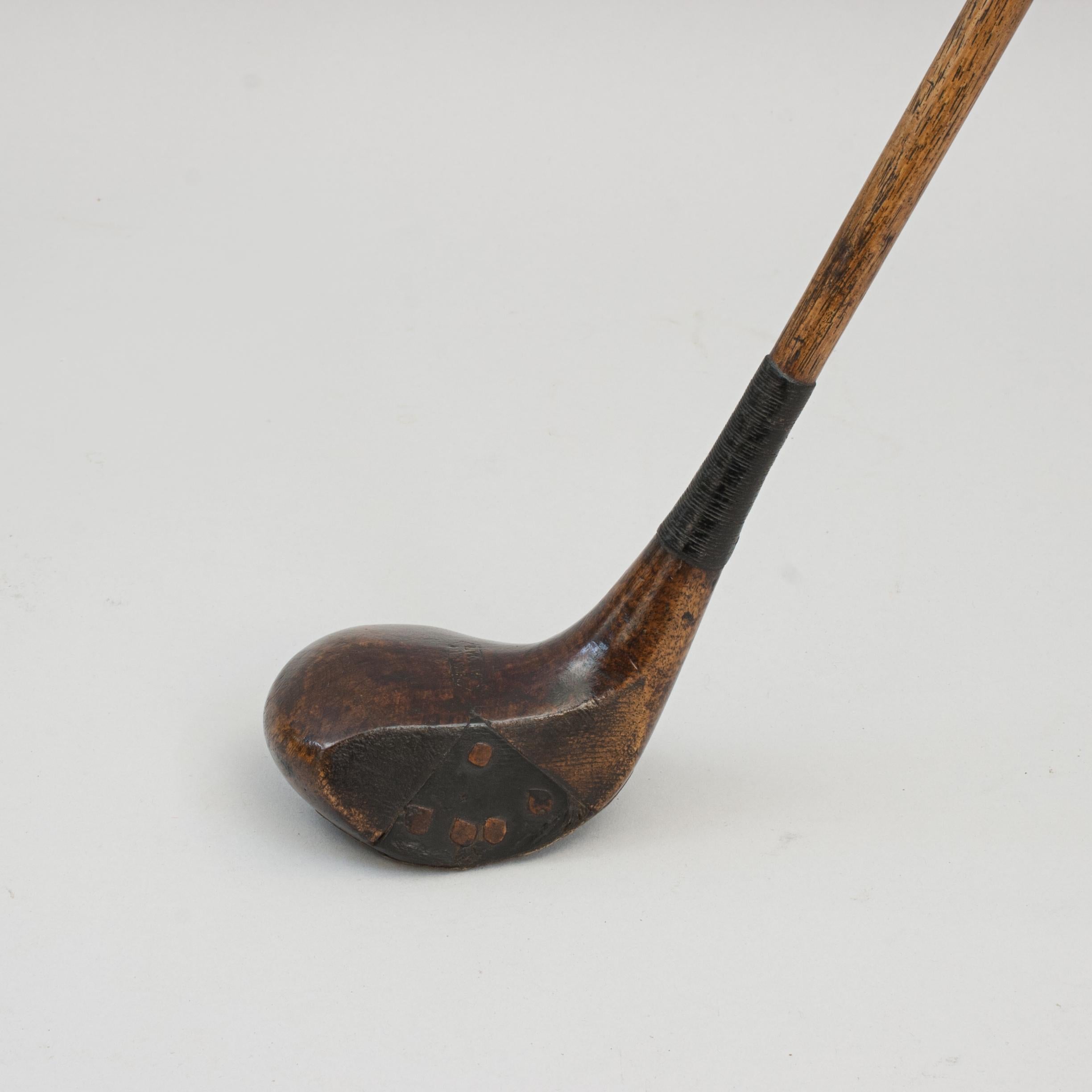 Vintage Hickory Brassie, Golf Club For Sale 4