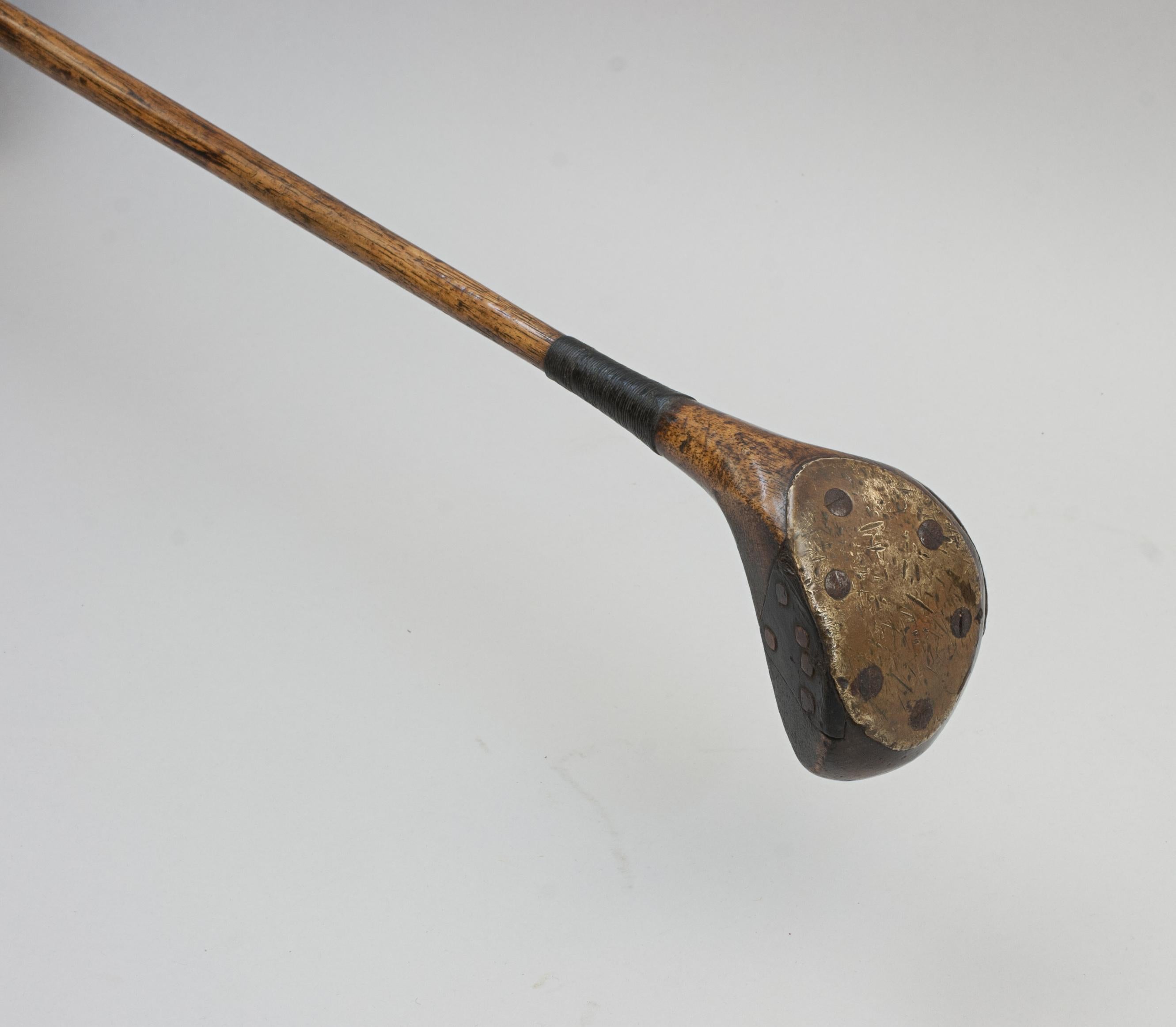 Vintage Hickory Brassie, Golf Club For Sale 1