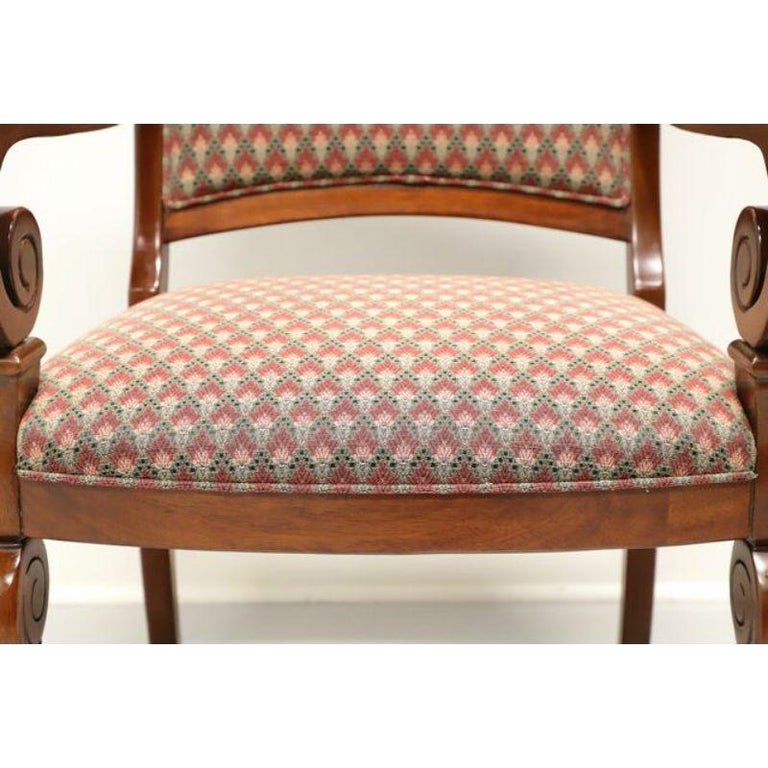 HICKORY CHAIR Mahogany French Charles X Occasional Chair For Sale 1