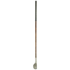 Used Hickory Golf Club, Braid Mills Long Nose Putter