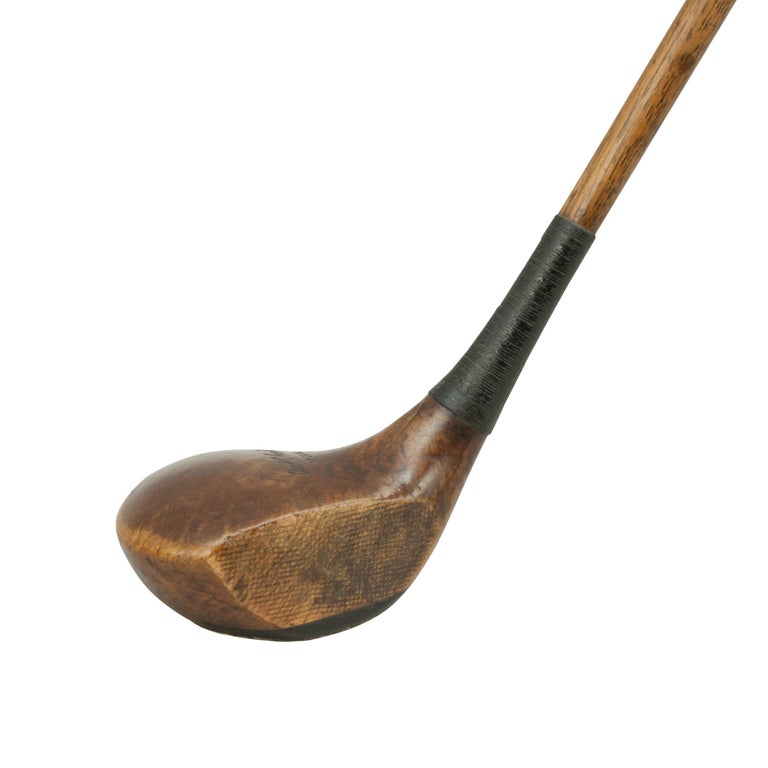 Vintage Hickory Golf Club, Brassie by Chas Roberts For Sale at 1stDibs
