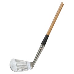 Vintage, Hickory Golf Club, Deep Face Mashie by Gamage