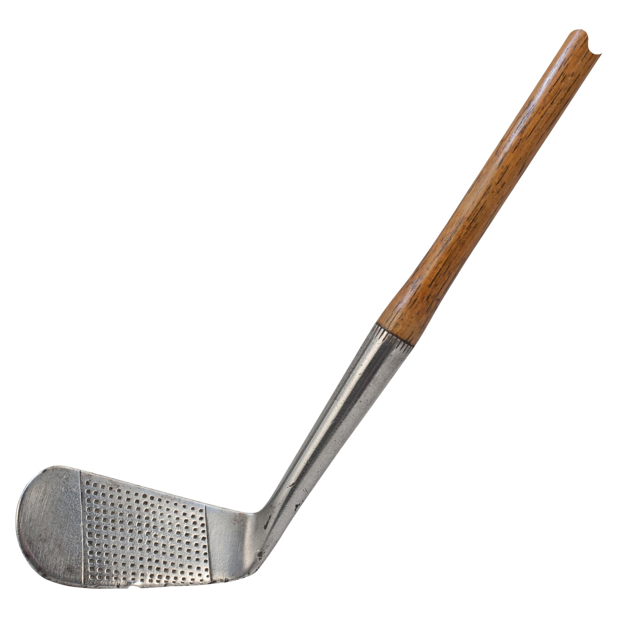 Vintage Hickory Golf Club, Iron, Cann & Taylor. For Sale