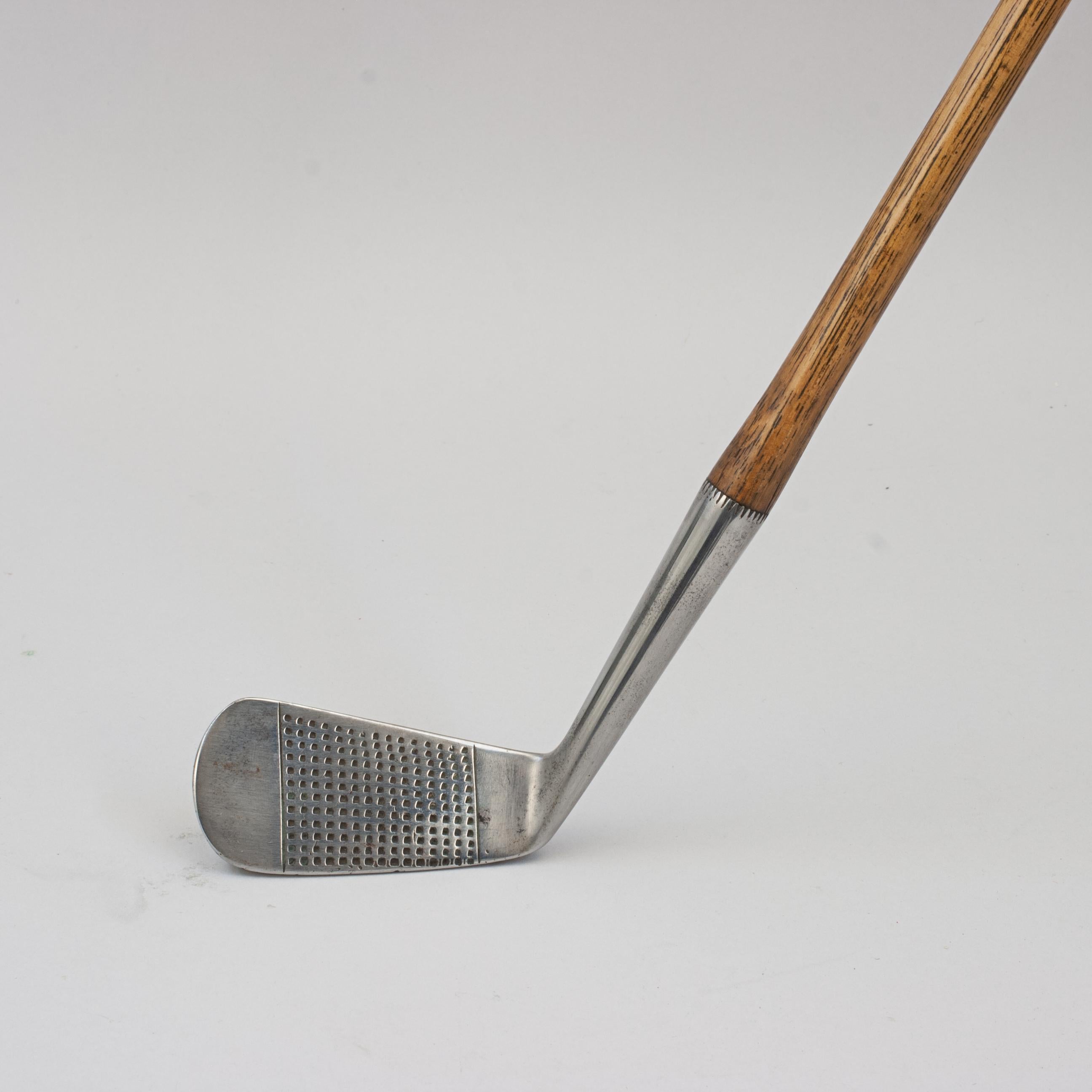 Vintage Hickory Golf Club, Mid Iron. For Sale 4