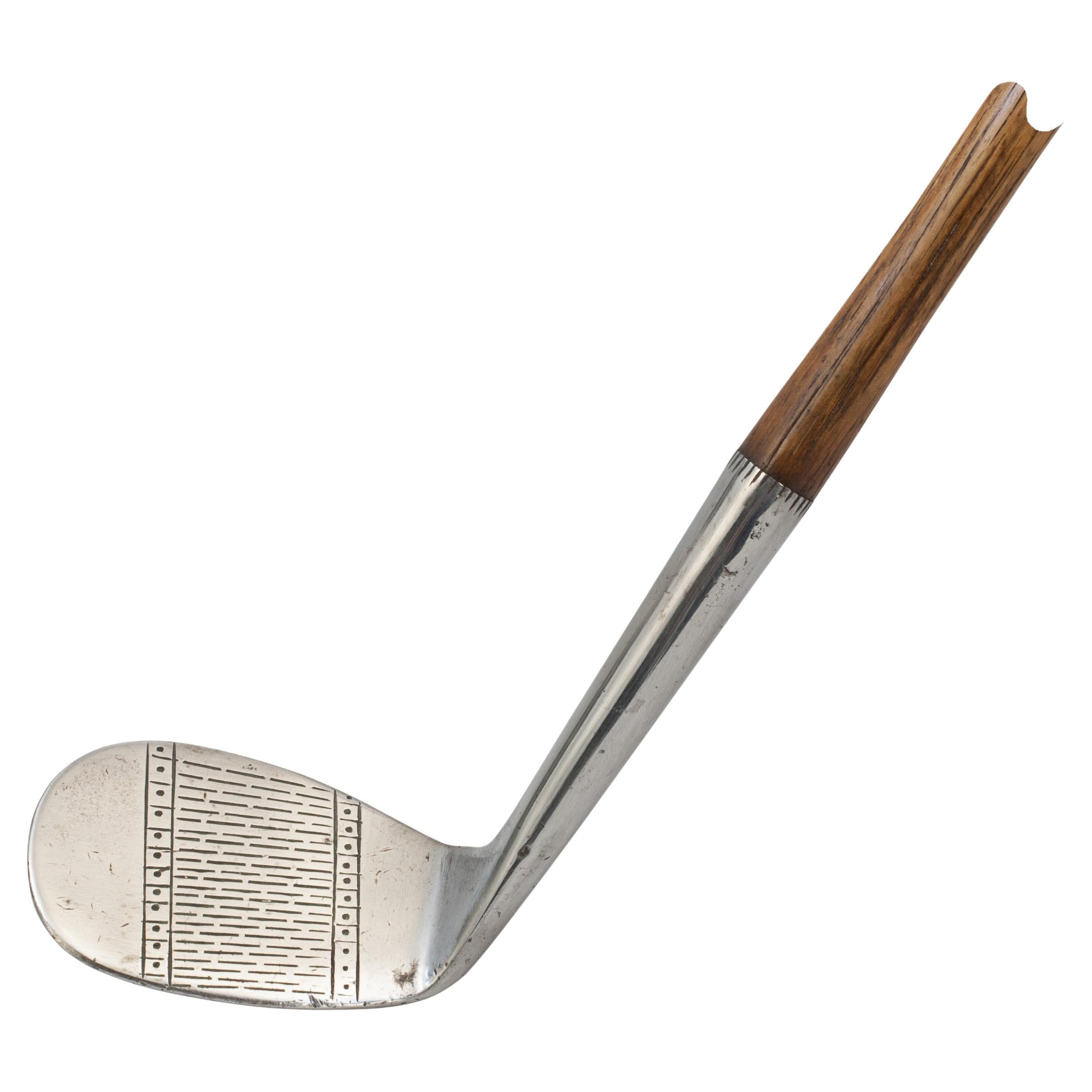 Vintage Hickory Golf Club, Niblick, by J. H. Taylor. For Sale at 1stDibs