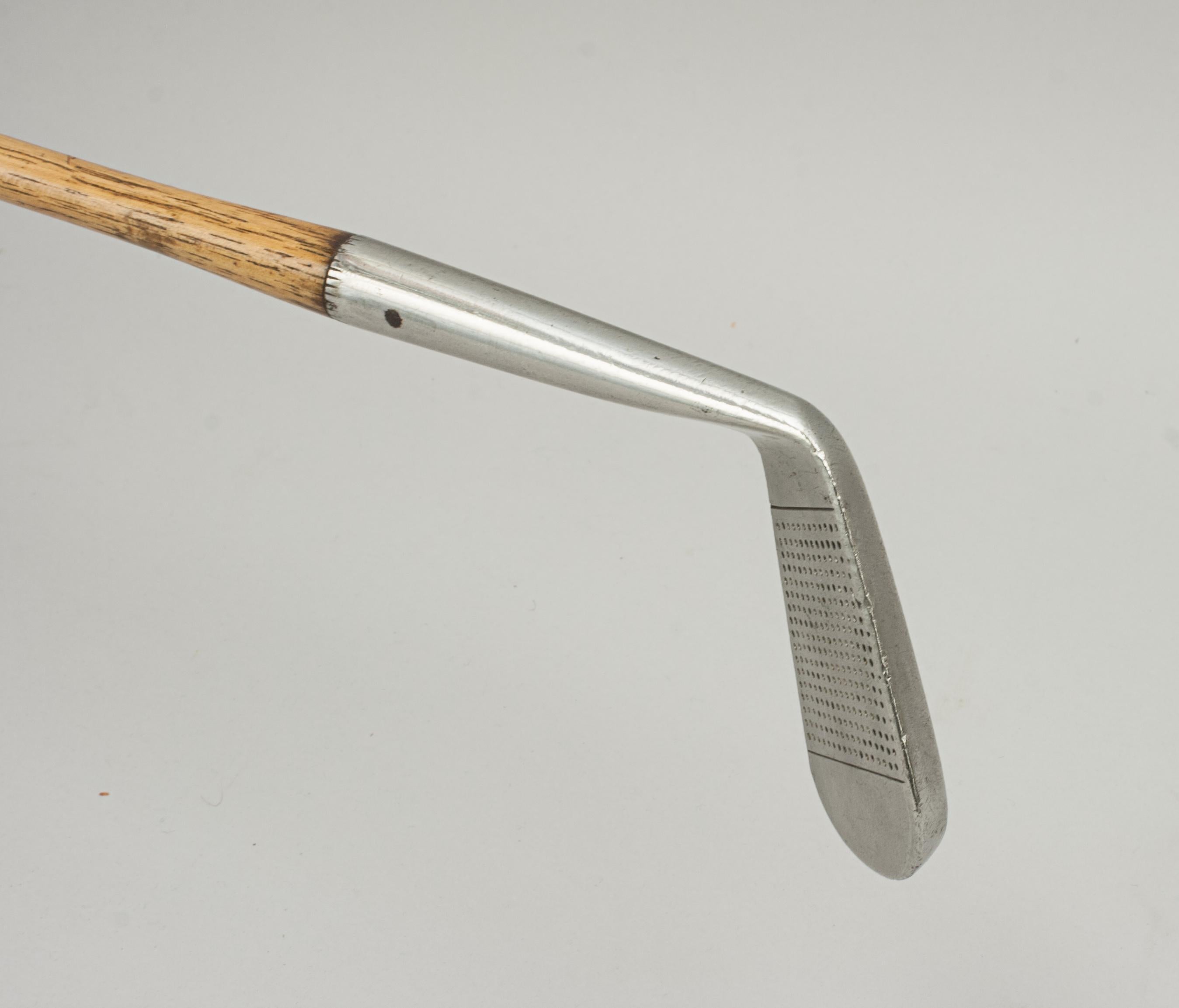Early 20th Century Vintage Hickory Golf Club, Spade Mashie, George Nicoll of Leven