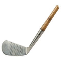 Antique Hickory Golf Club, Spade Mashie, George Nicoll of Leven