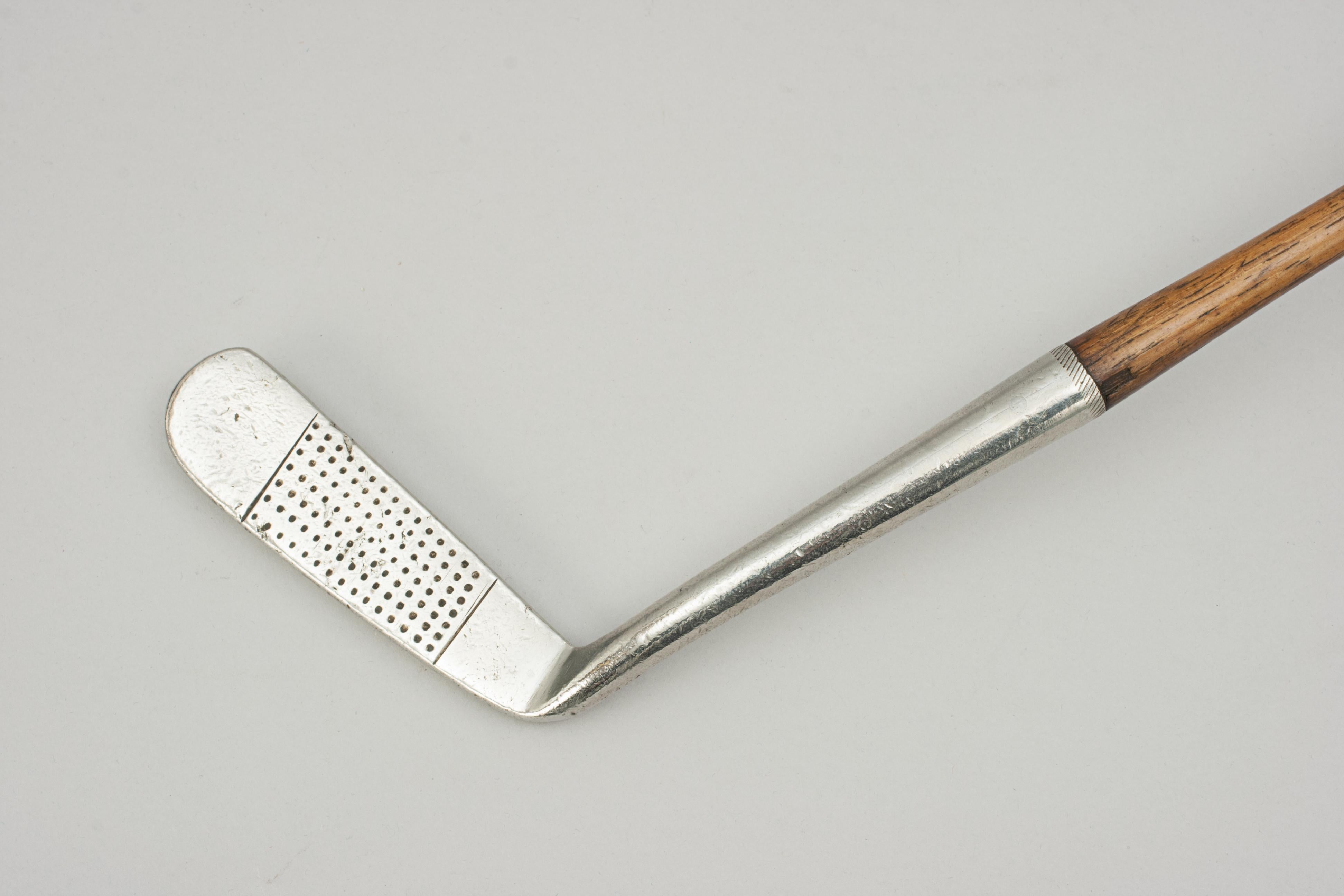 Iron Vintage Hickory Golf Club, Terrier Brand Putter