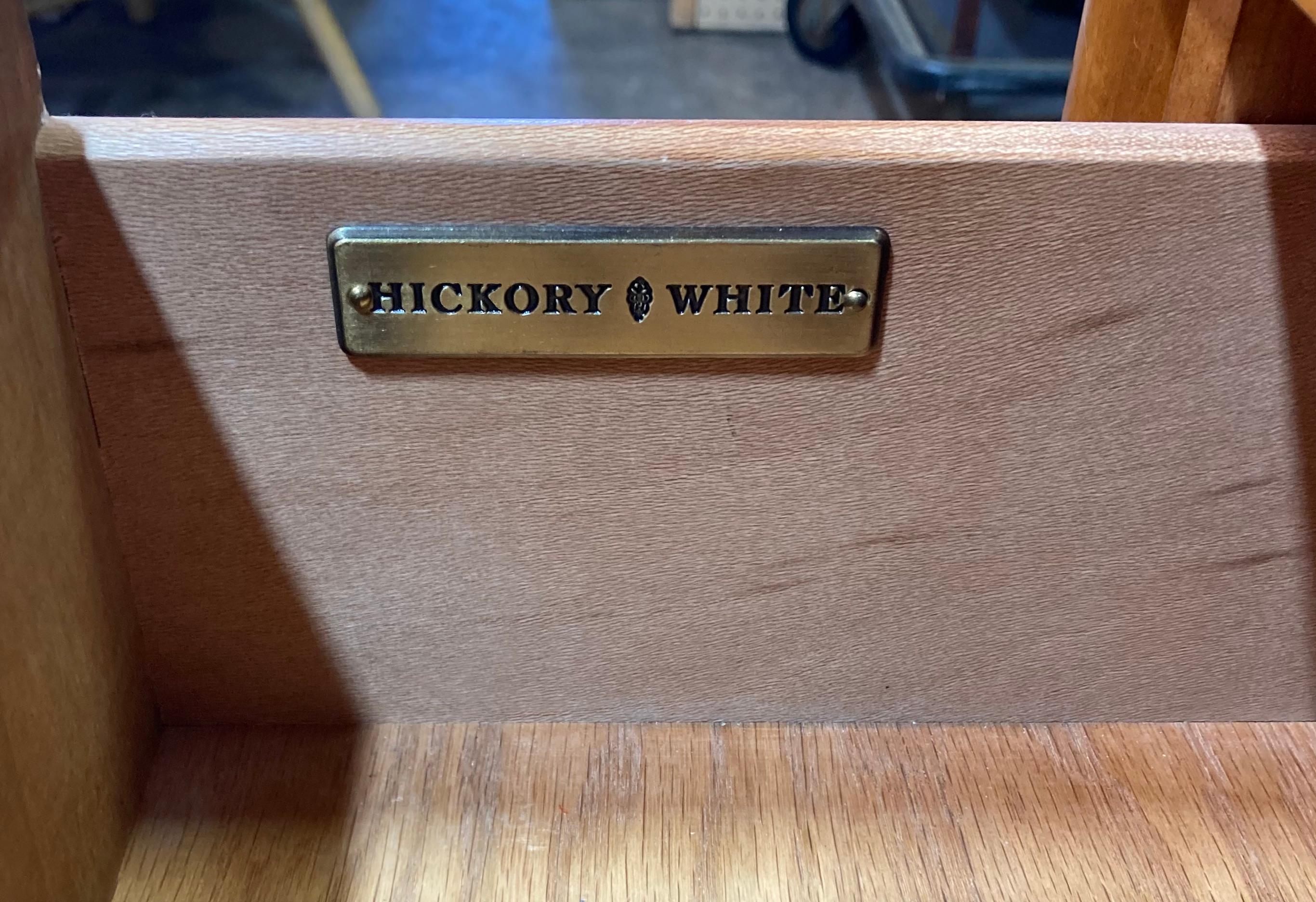 20th Century Vintage Hickory White Dresser/Cabinet For Sale