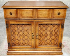 Vintage Hidden Bar Cabinet