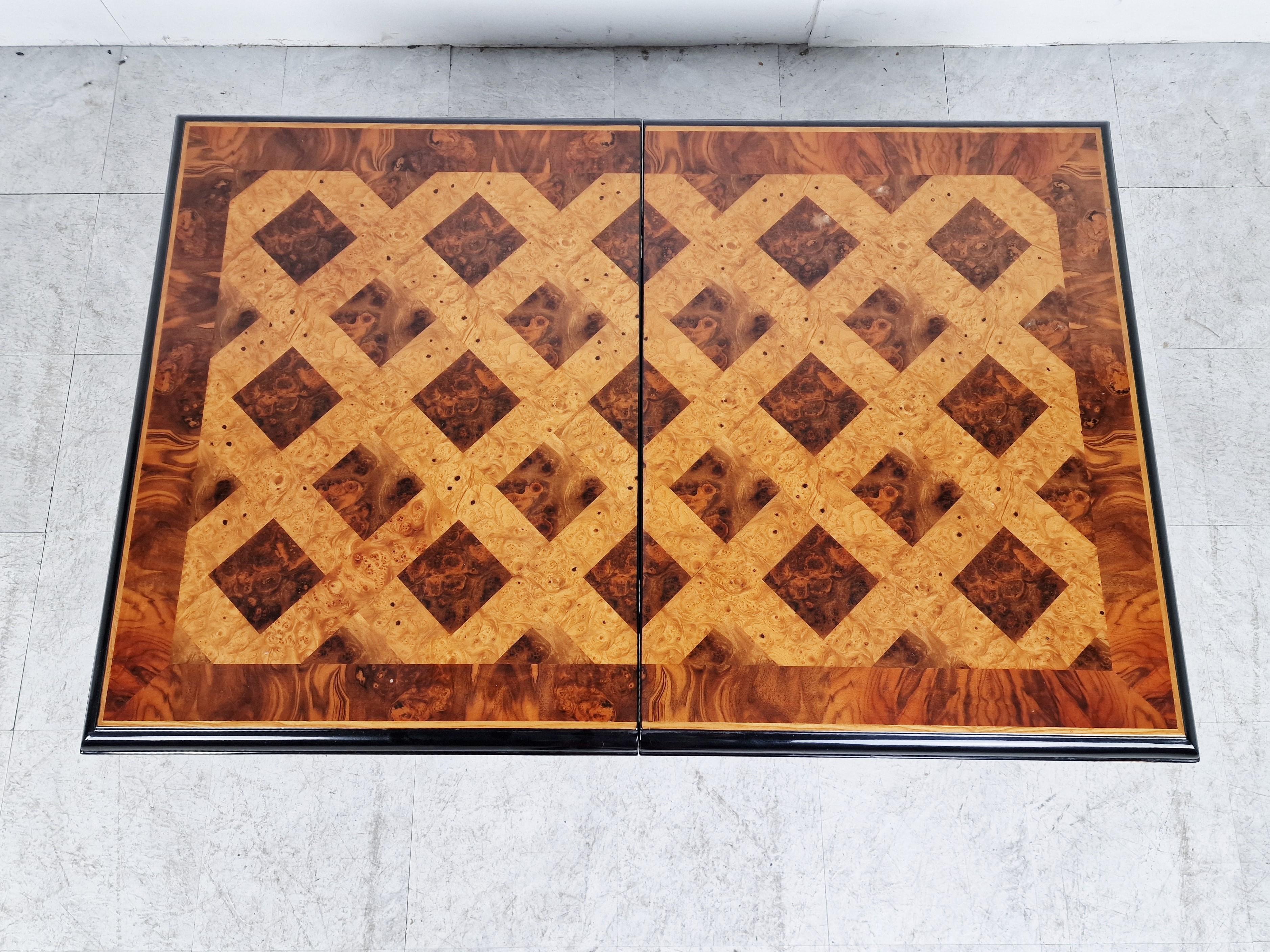 Vintage Hidden Bar Coffee Table by Eric Maville, 1970s 2