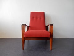 Vintage High Back Lounge Chair by Arne Wahl Iversen for Komfort, Denmark, 1960s