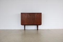 Vintage High Board  Wall Cabinet  60s  Danish