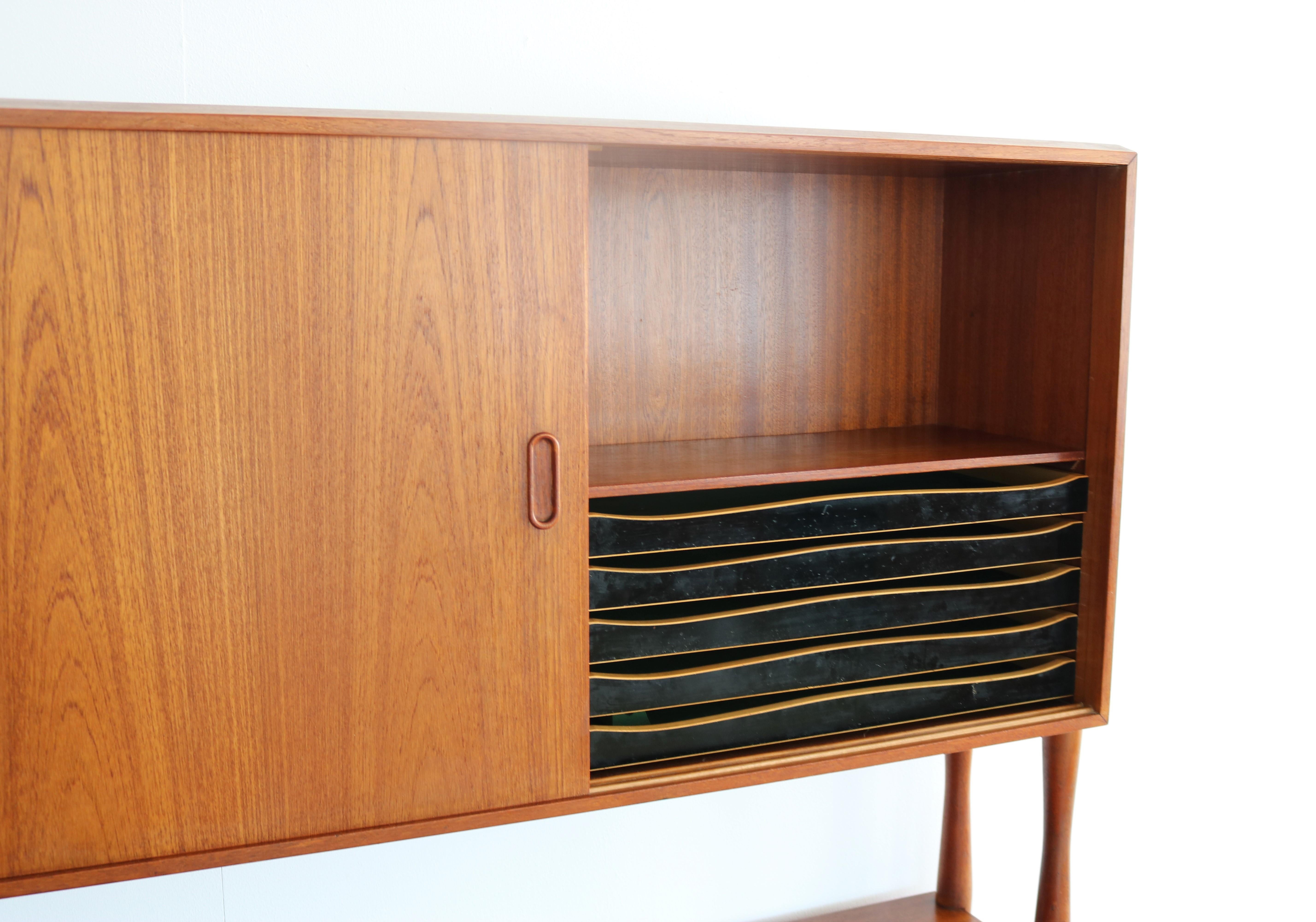 Vintage High Board Wall Unit Ahlstrom Osakeyhtio For Sale 12
