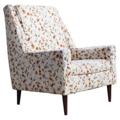 Vintage High Dowel Leg Danish Style Lounge Chair Attributed to Paul McCobb