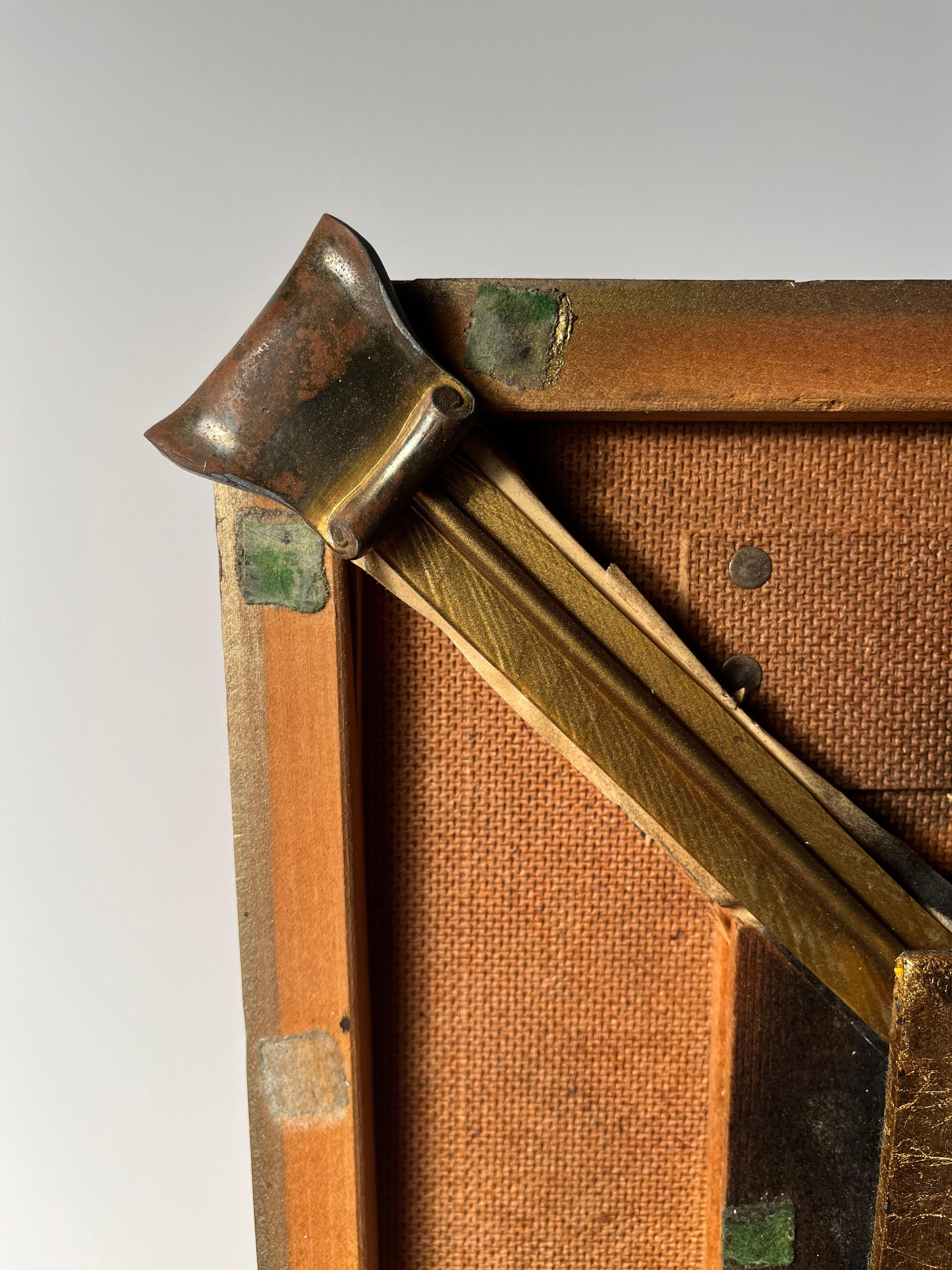 Specchio vintage di design di alta gamma degli anni '40 in stile italiano/francese della Nurre Company in vendita 1