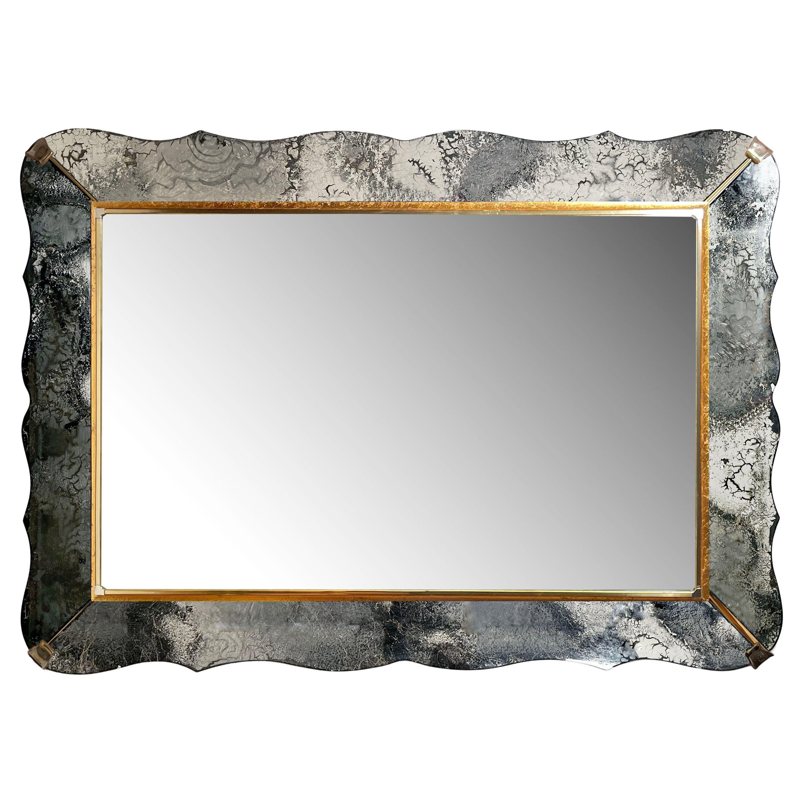 Vintage High End Designer-Spiegel von Nurre Company