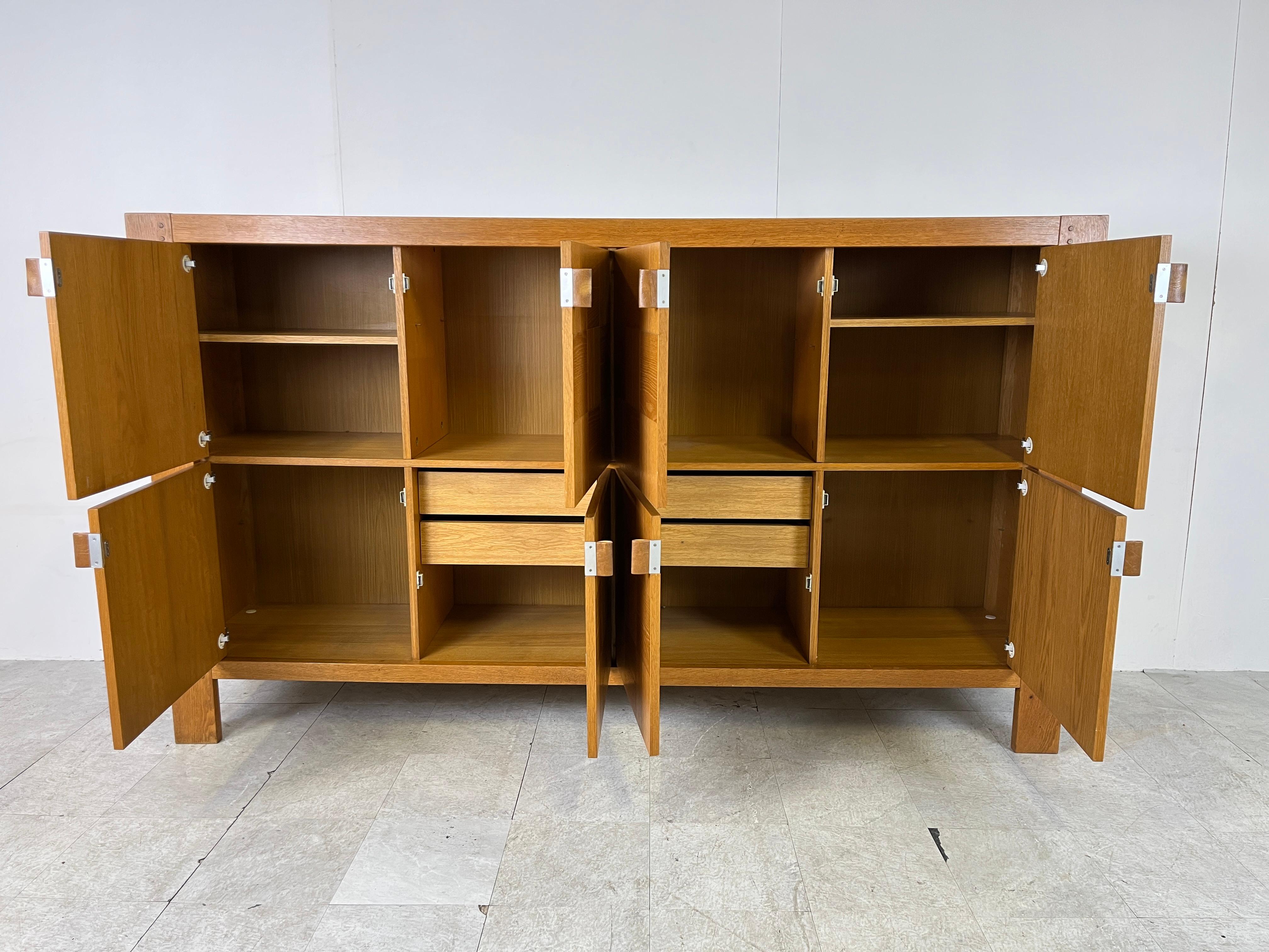 Vintage highboard by Frans Defour for Defour, 1970s For Sale 3