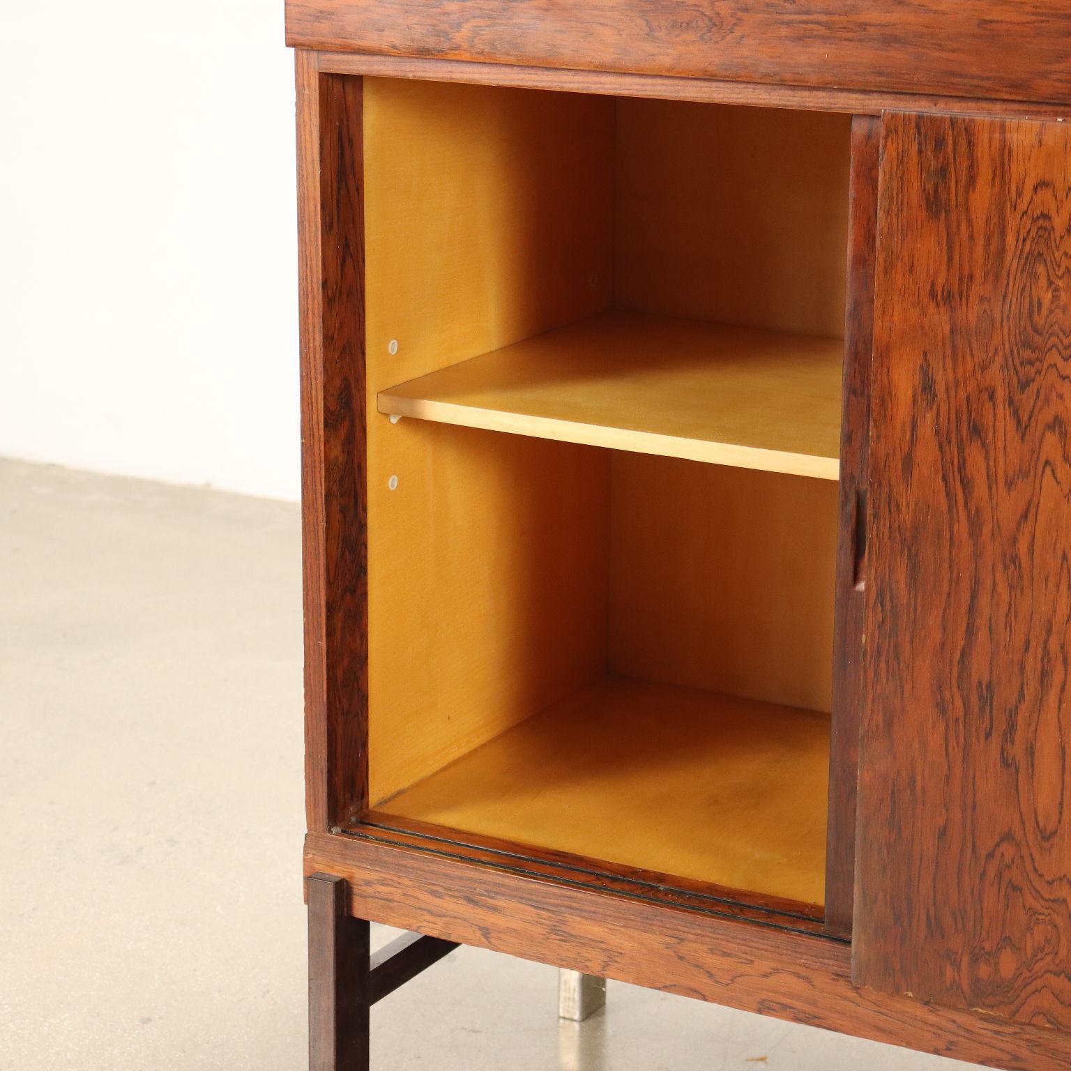 Vintage Highboard Jacaranda Veneer, Italy, 1960s For Sale at 1stDibs