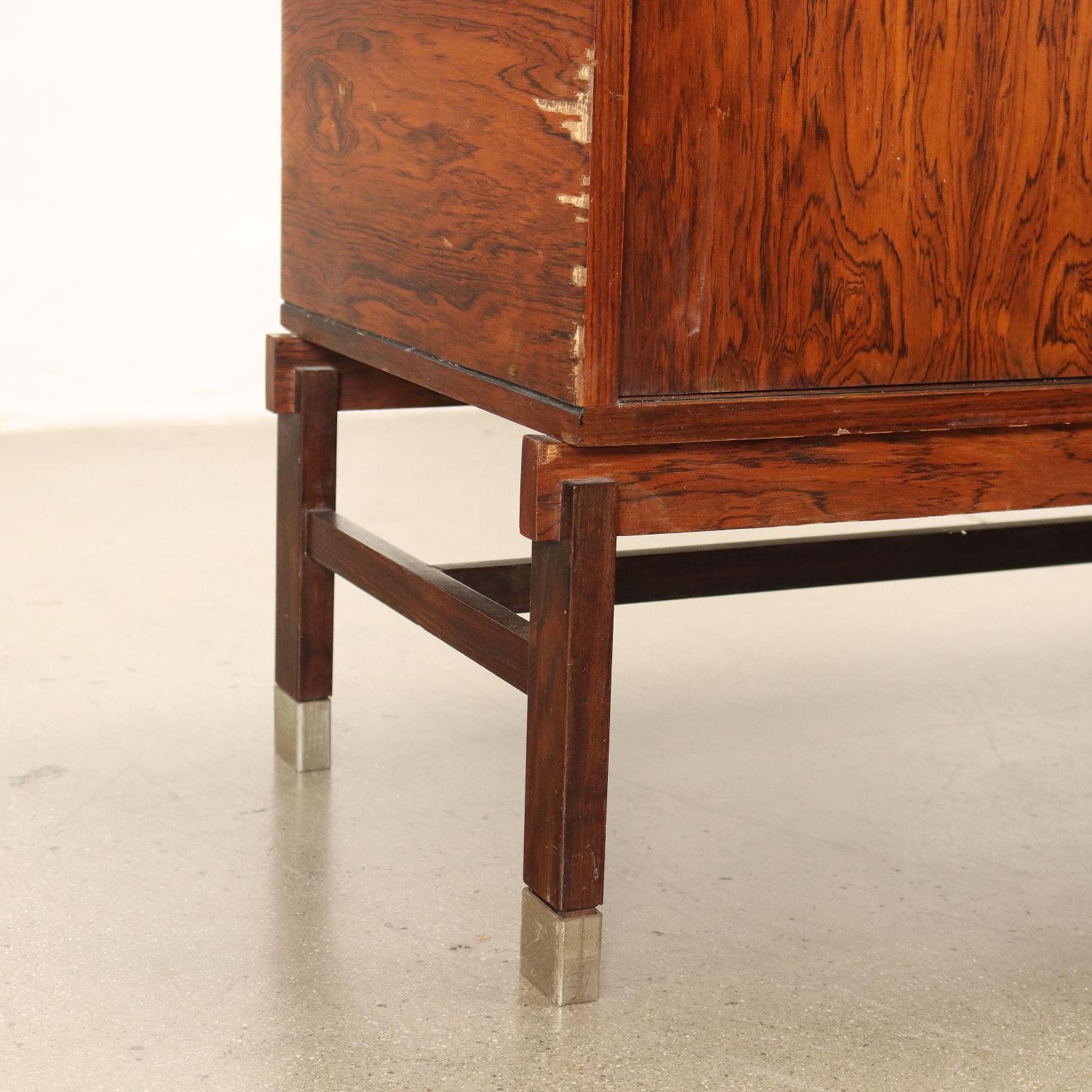 Vintage Highboard Jacaranda Veneer, Italy, 1960s For Sale at 1stDibs