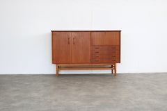 vintage highboard  sideboard  1960s  Swedish