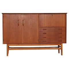 tablero alto vintage  aparador  1960s  Sueco