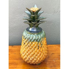 Vintage Hilario Alejo Madrigal Terracotta Pineapple Jar