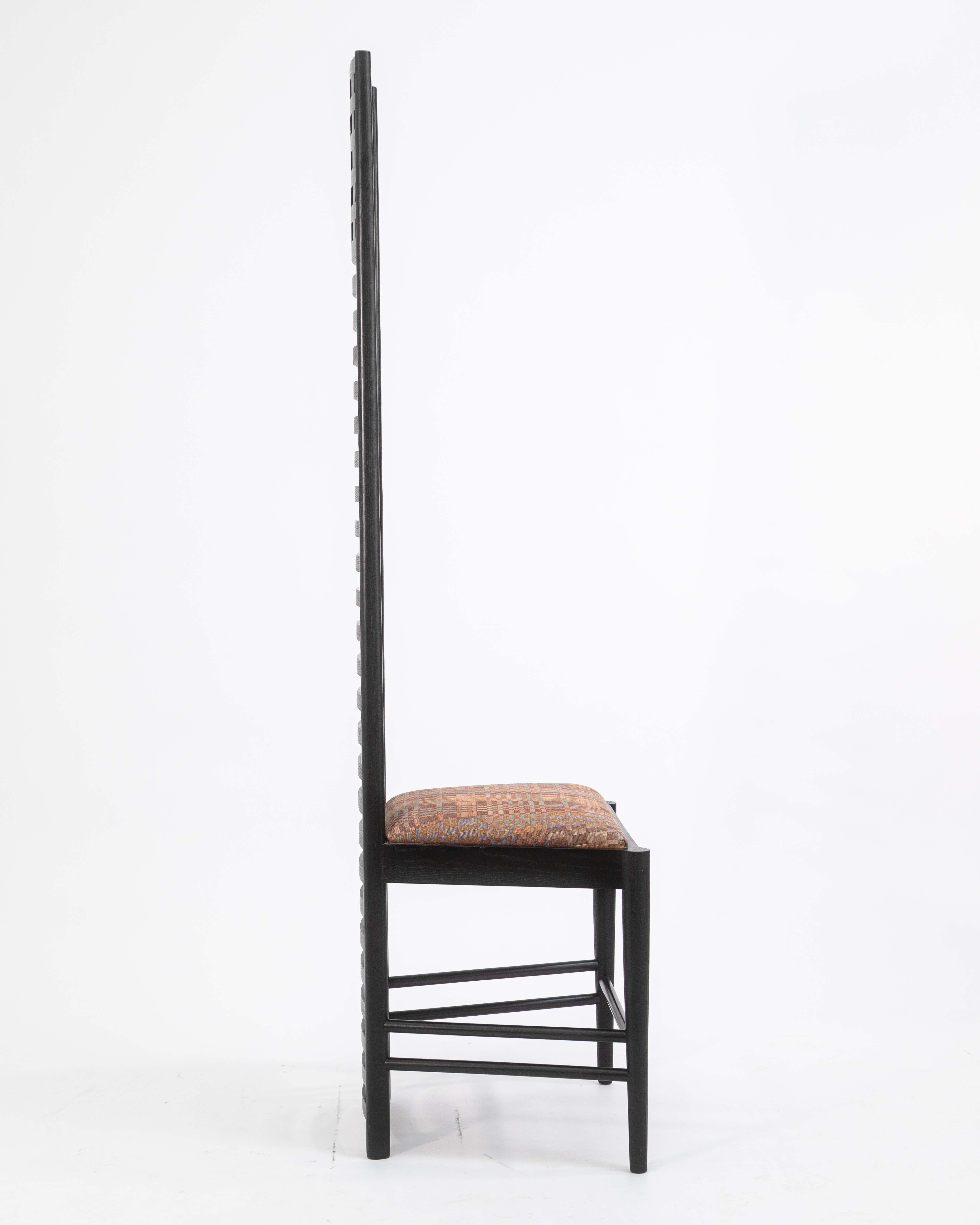 Vintage Hill House Chair von Charles Rennie Mackintosh für Cassina (Minimalistisch) im Angebot