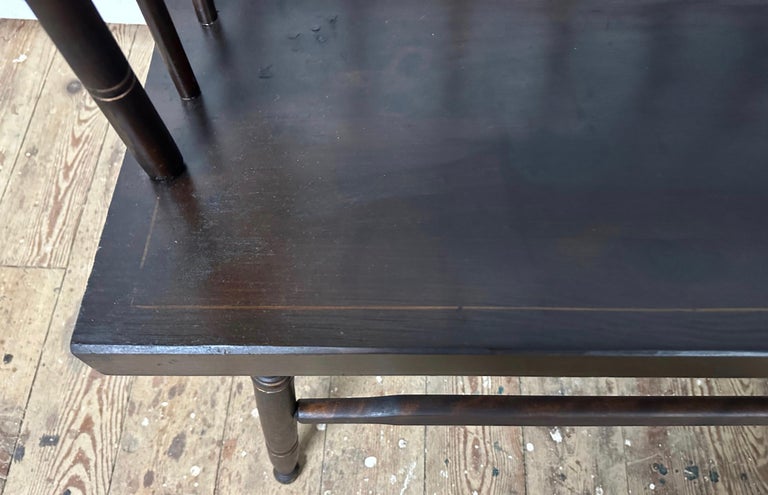 American Vintage Hitchcock Style Settee Bench For Sale