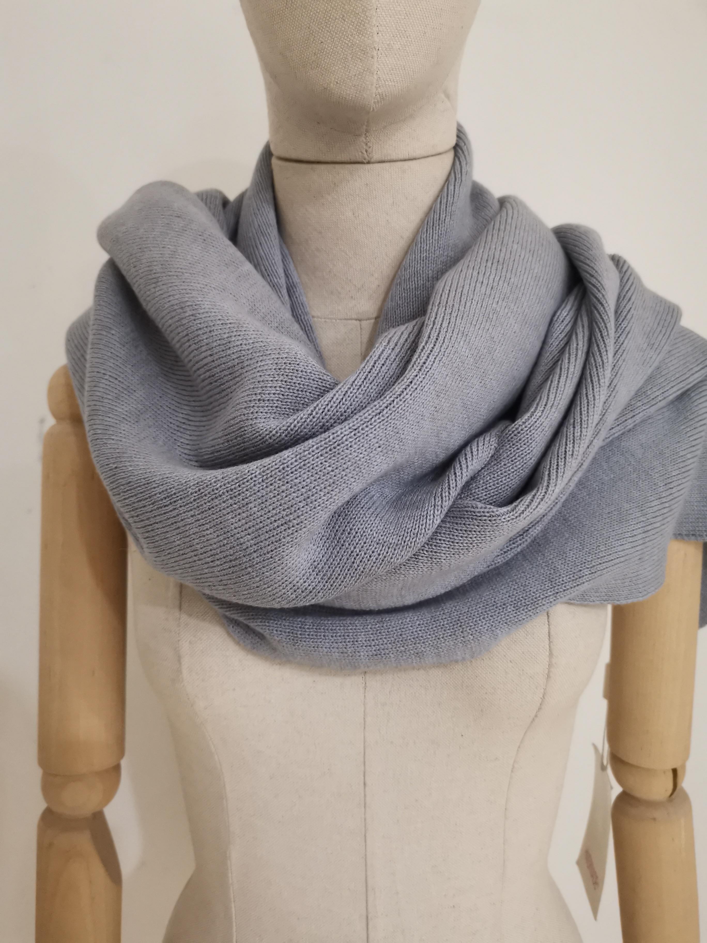 Gray Vintage Hivernade scarf - foulard NWOT