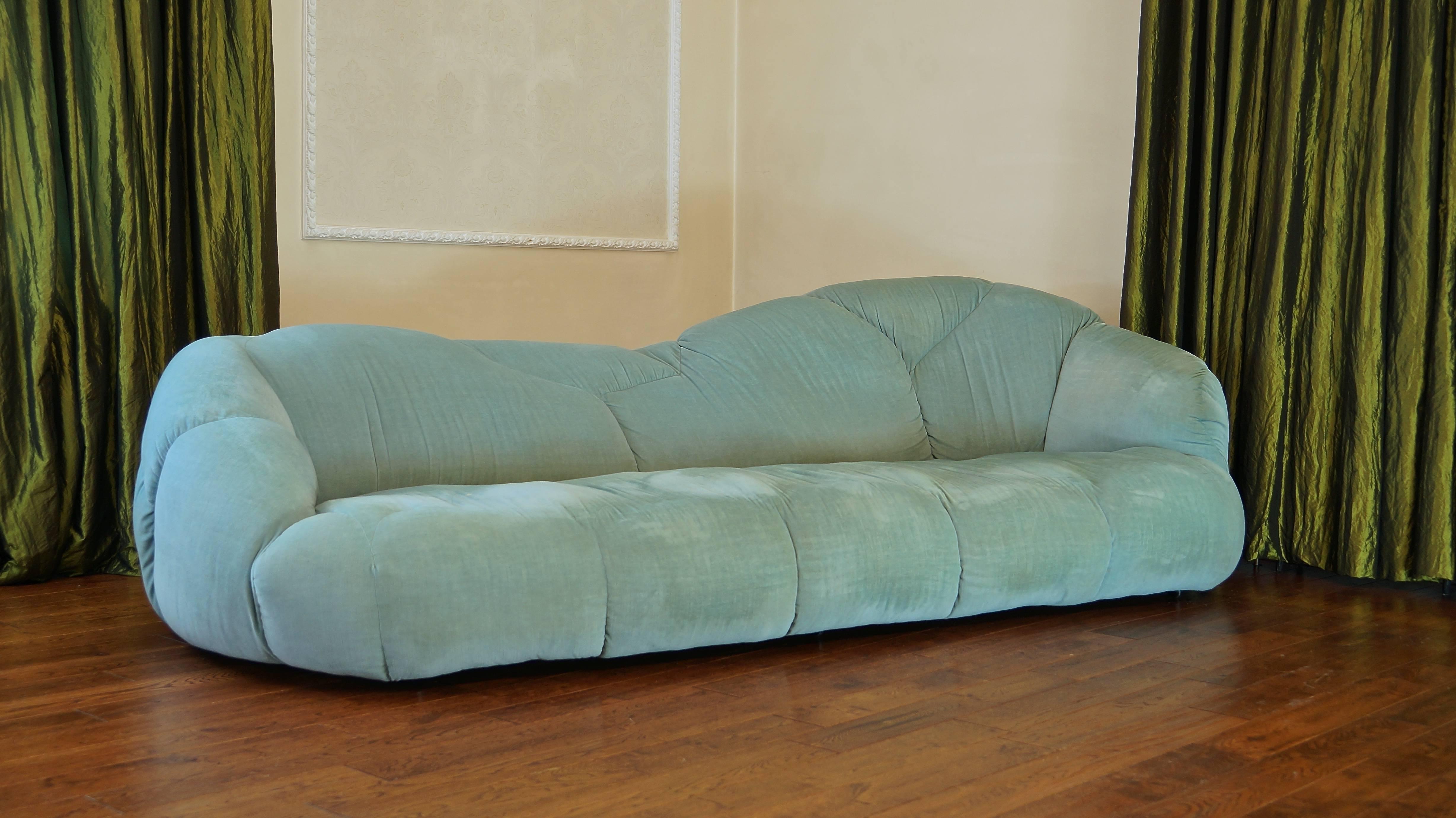 Vintage HK Cloud Sofa Suite, Howard Keith, 1970s, Chaise Longue, Couch, Armchair In Good Condition In Huddersfield, GB