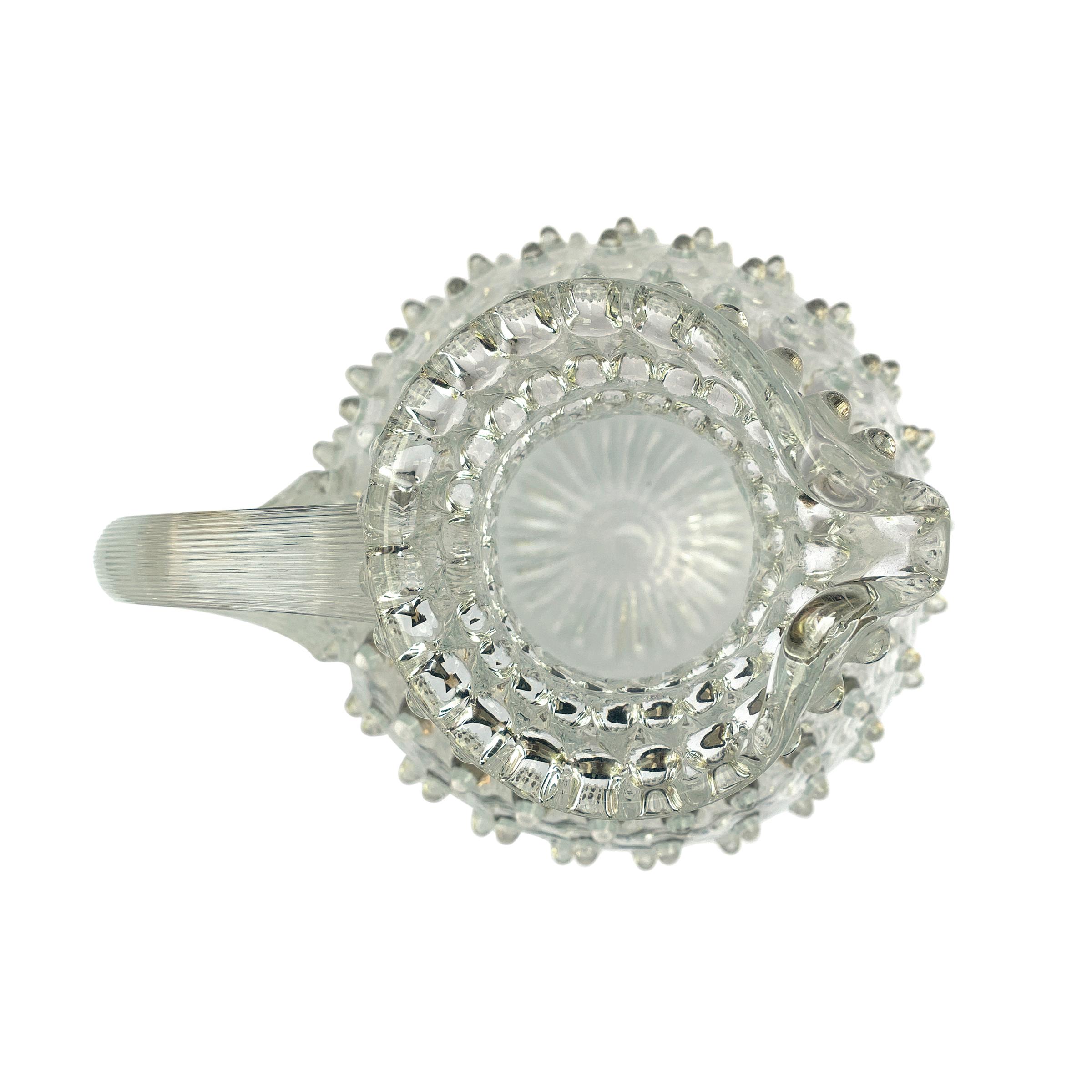 American Vintage Hobnail Glass Pitcher