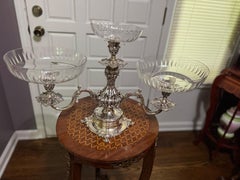 Vintage Hollowware, Silverplate Epergne by Reed & Barton