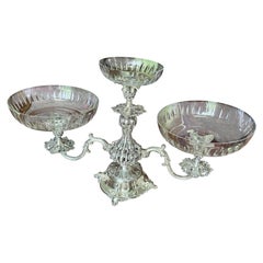 Vintage Hollowware, Silverplate Epergne by Reed & Barton
