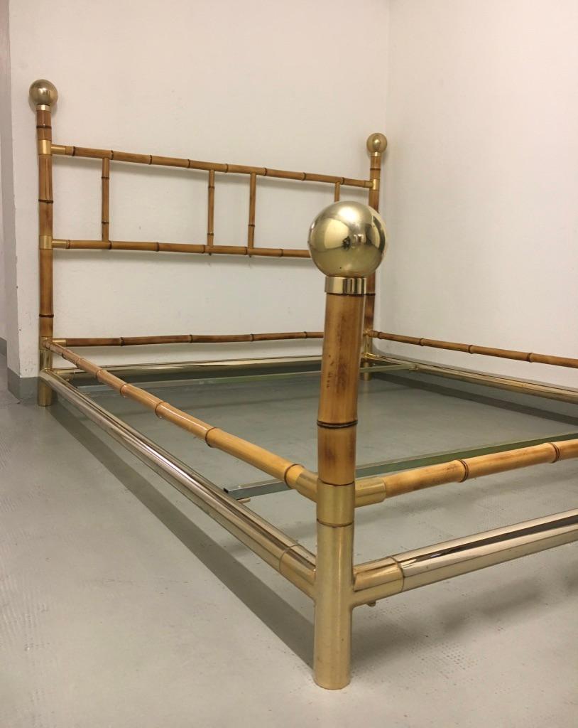 vintage 70s bed frame