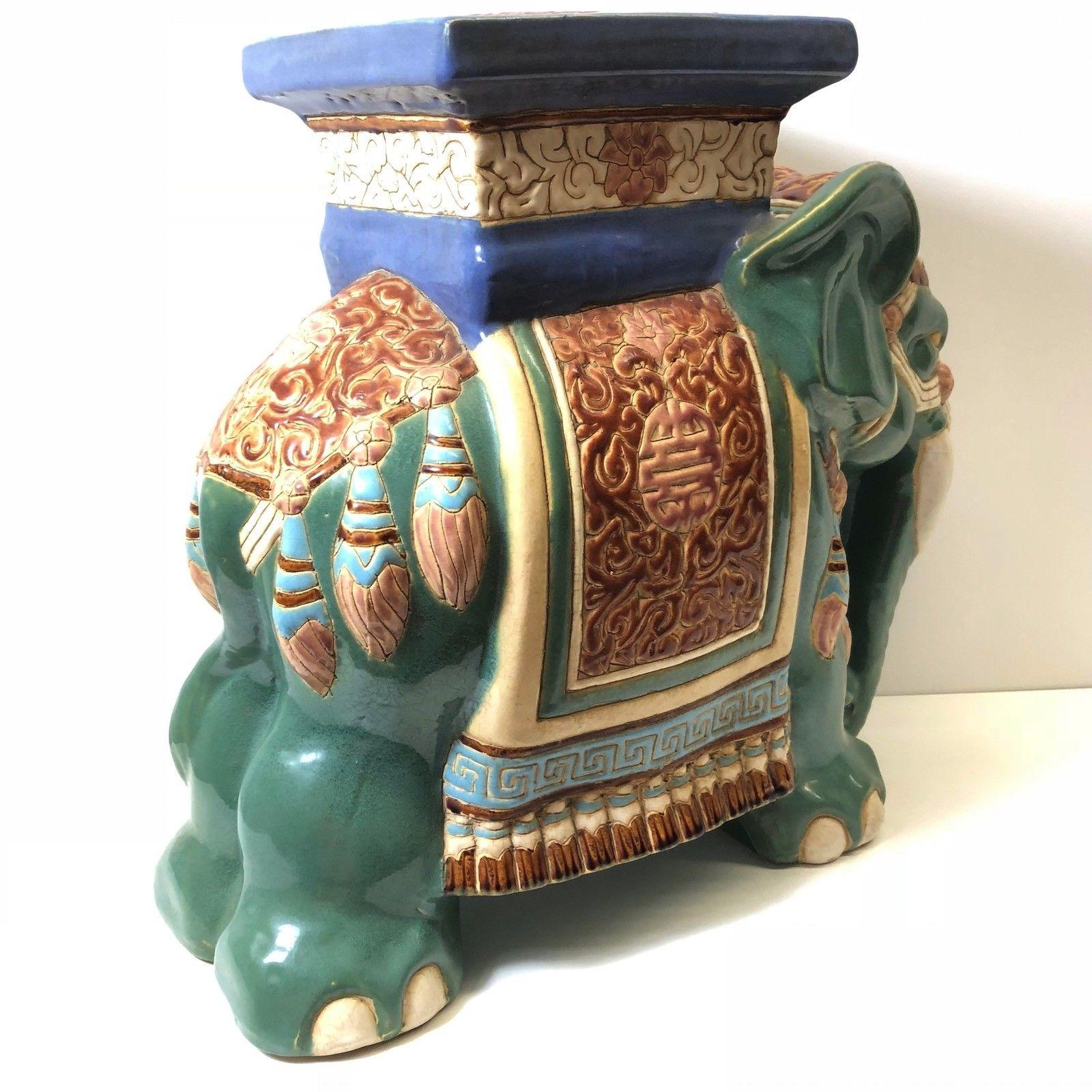 green elephant plant stand