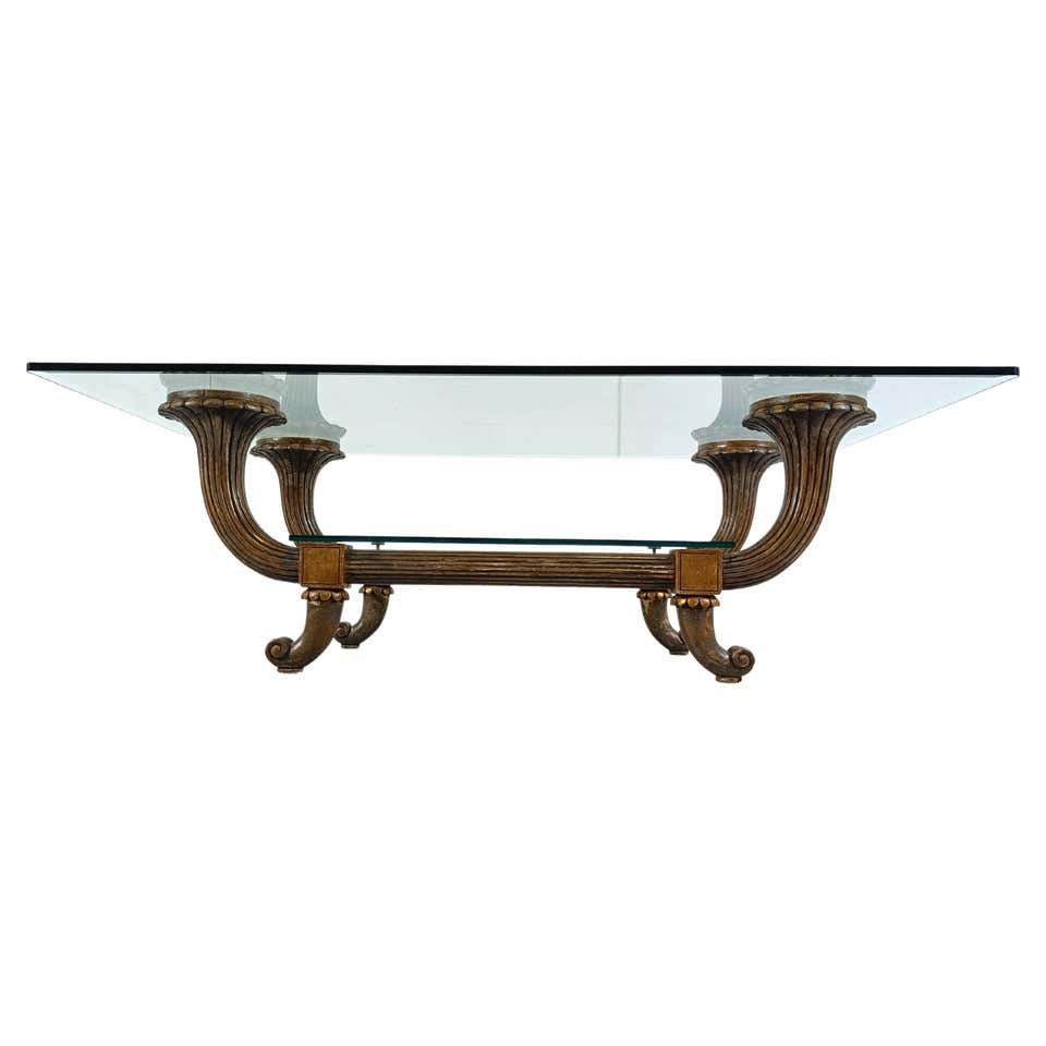 Hollywood Regency-Style Coffee Table by Heritage Henredon: 1960s Luxury ...