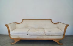 Vintage Hollywood Regency Duncan Phyfe Sofa