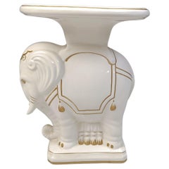 Portapiante Elefante Hollywood Regency d'epoca - Anni '60
