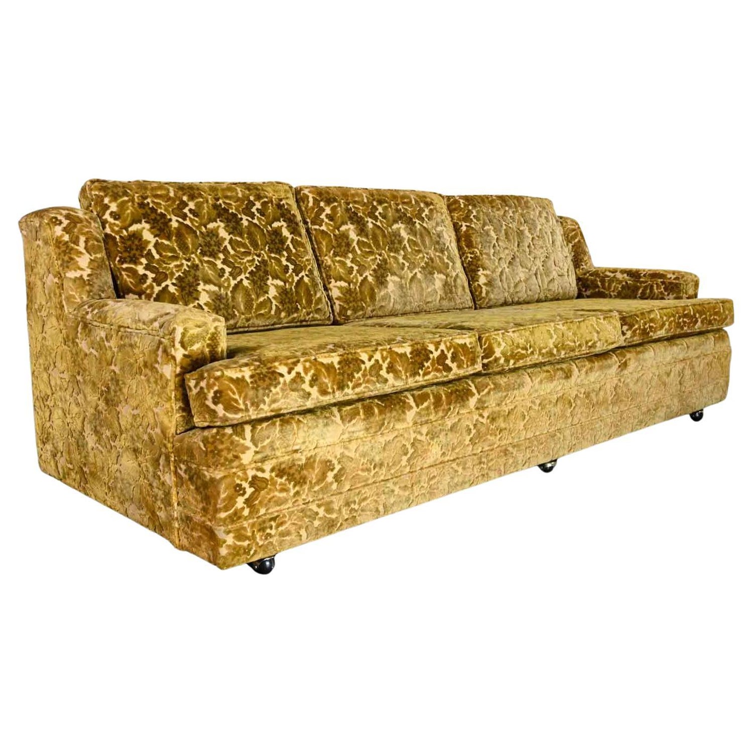 Hollywood Regency Style Sofa | Baci Living Room