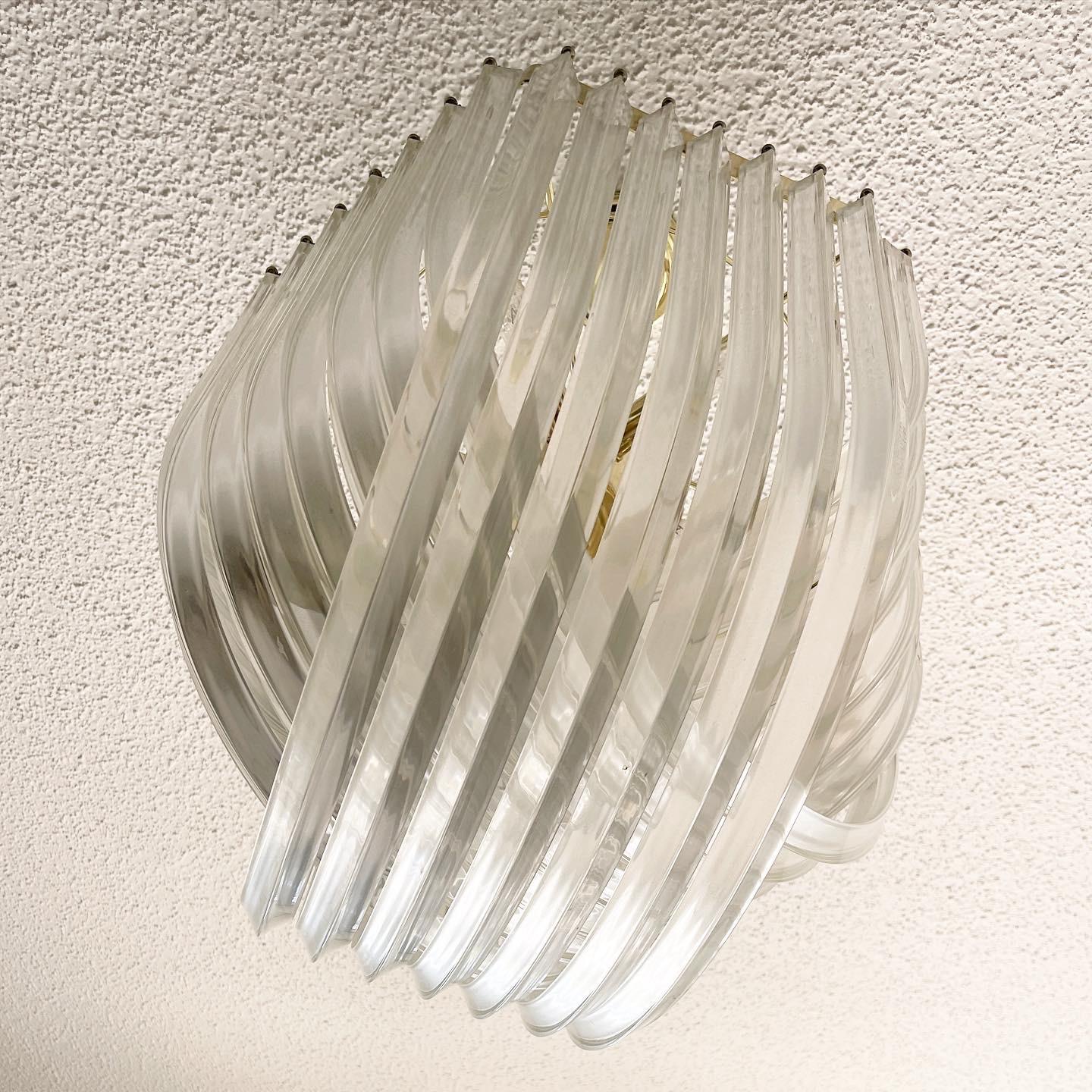 vintage lucite chandelier