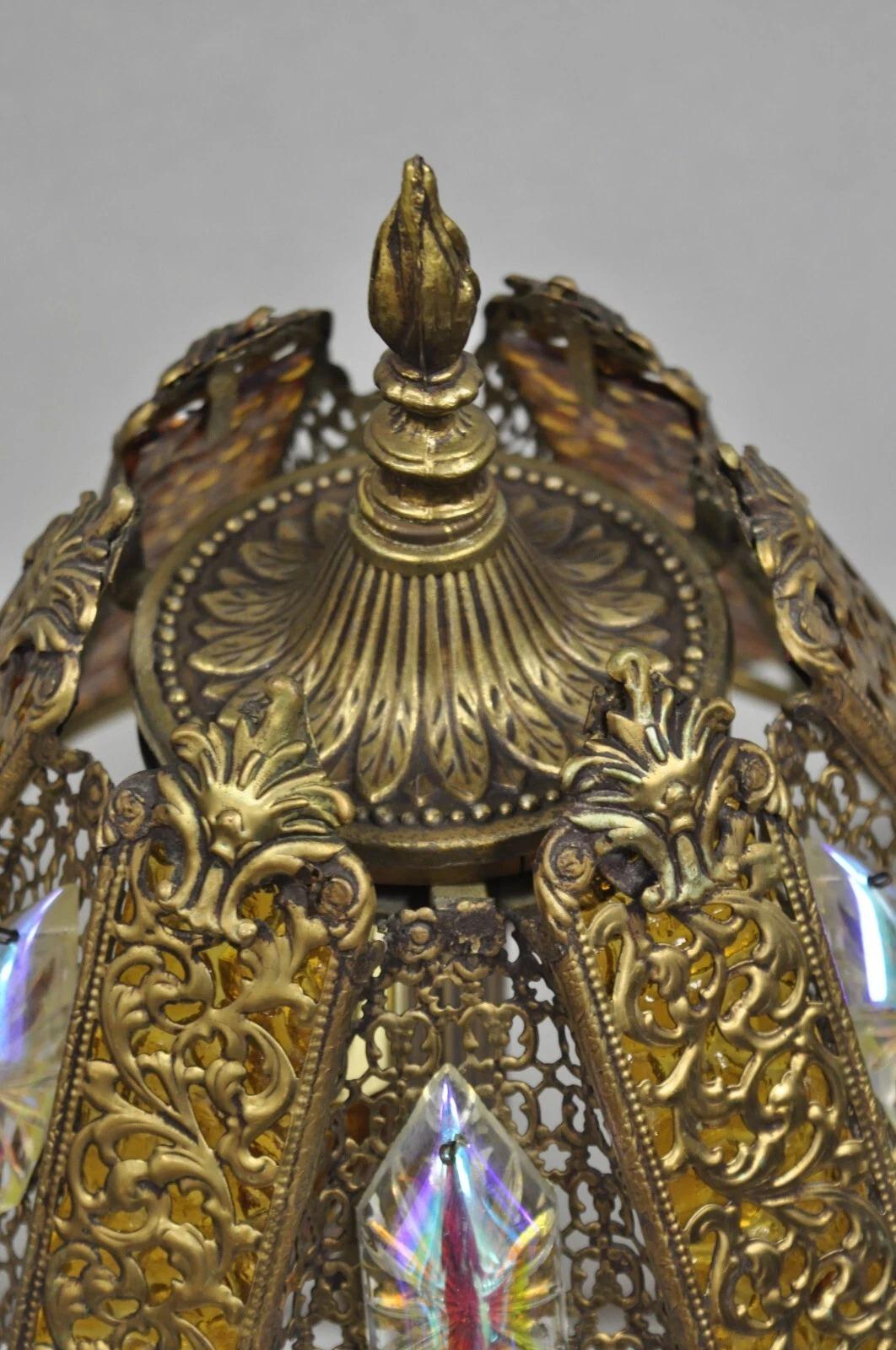 Kleine Gold-Tischlampen im Hollywood-Regency-Stil von Loevsky & Loevsky im Loevsky- und Loevsky-Stil, Paar im Zustand „Gut“ im Angebot in Philadelphia, PA