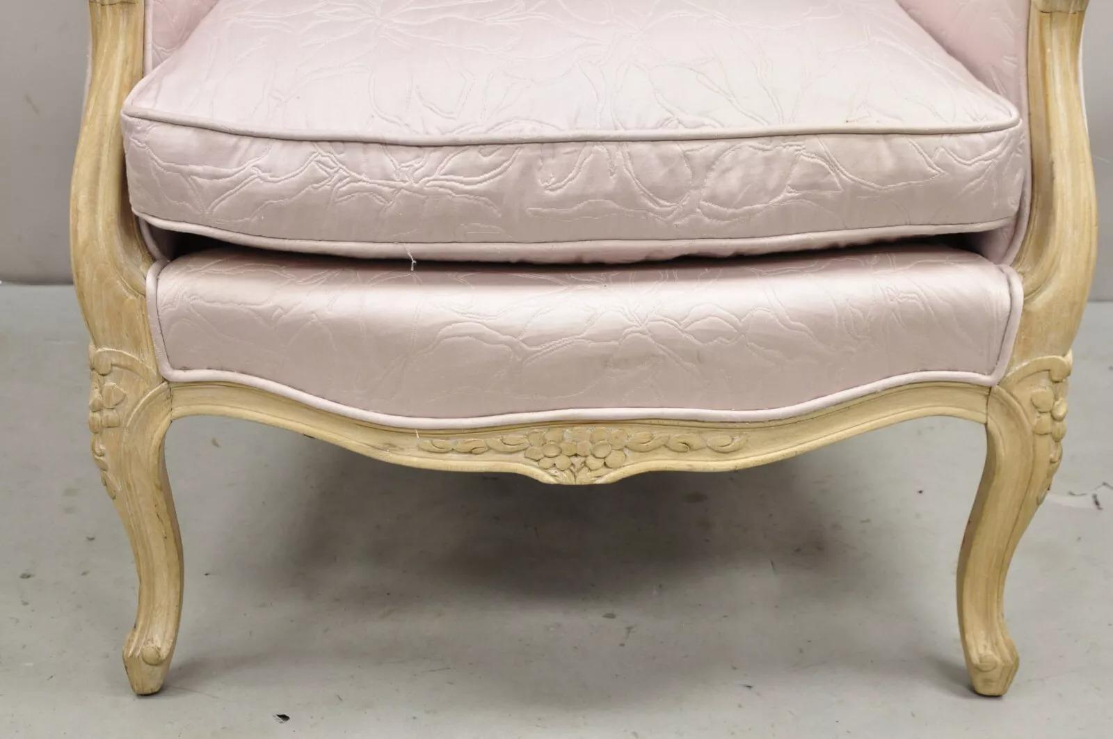 Vintage Hollywood Regency Pink Hooded Dome Porter Canopy Balloon Chair For Sale 1