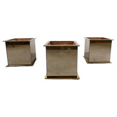 Vintage hollywood regency planters, 1970s