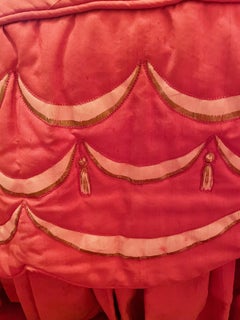 Vintage Hollywood Regency Round Bed