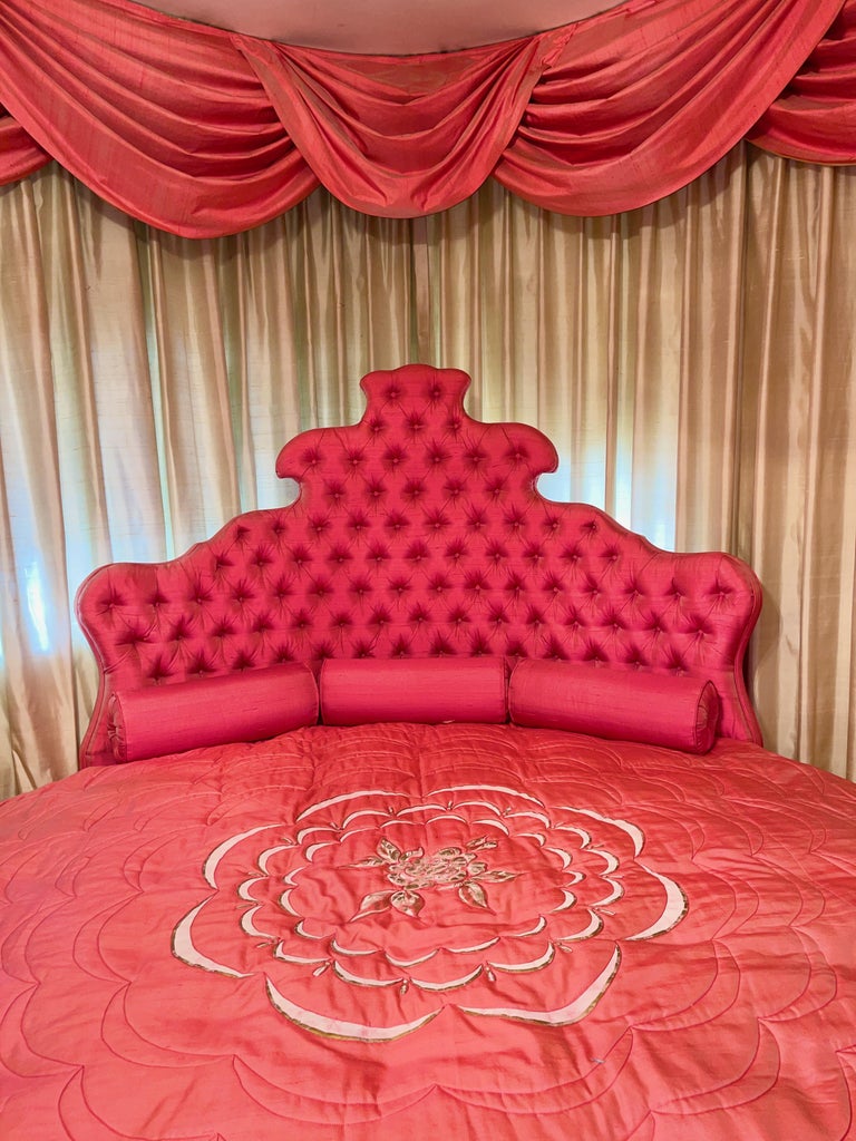 Vintage Hollywood Regency Round Bed at 1stDibs vintage round bed